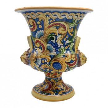 Portavaso in Ceramica di Caltagirone - Fabrizio Boria Ceramiche