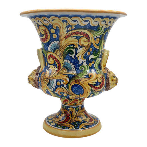 Portavaso in Ceramica di Caltagirone - Fabrizio Boria Ceramiche