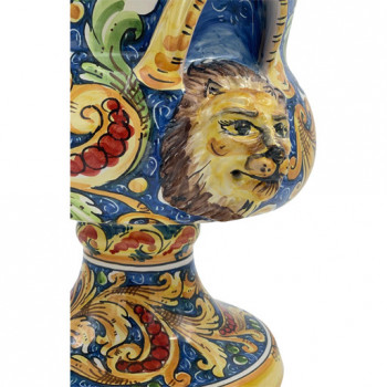 Portavaso in Ceramica di Caltagirone - Fabrizio Boria Ceramiche