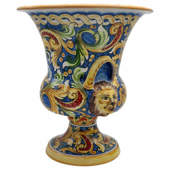 Portavaso in Ceramica di Caltagirone - Fabrizio Boria Ceramiche