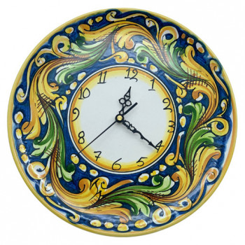 Orologio in Ceramica di Caltagirone - Fabrizio Boria Ceramiche