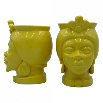 Testa di Moro in ceramica di Caltagirone - Ceramiche Fabrizio Boria