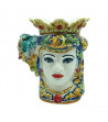 Testa di Moro in ceramica di Caltagirone - Ceramiche Fabrizio Boria