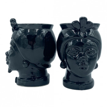 Testa di Moro in ceramica di Caltagirone - Ceramiche Fabrizio Boria