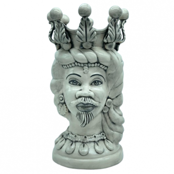 Testa di Moro in ceramica di Caltagirone - Ceramiche Fabrizio Boria