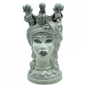 Testa di Moro in ceramica di Caltagirone - Ceramiche Fabrizio Boria