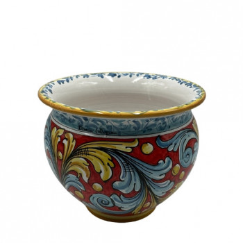 Portavaso in Ceramica di Caltagirone - Fabrizio Boria Ceramiche