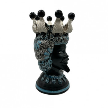 Testa di Moro in ceramica di Caltagirone - Ceramiche Fabrizio Boria