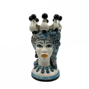 Testa di Moro in ceramica di Caltagirone - Ceramiche Fabrizio Boria