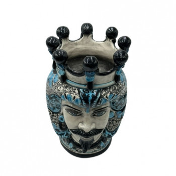 Testa di Moro in ceramica di Caltagirone - Ceramiche Fabrizio Boria