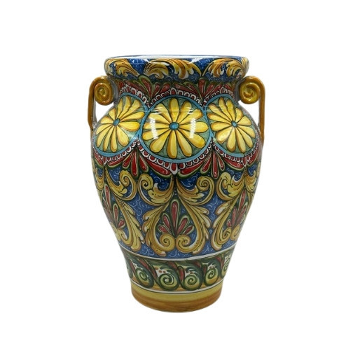 Portavaso in Ceramica di Caltagirone - Fabrizio Boria Ceramiche