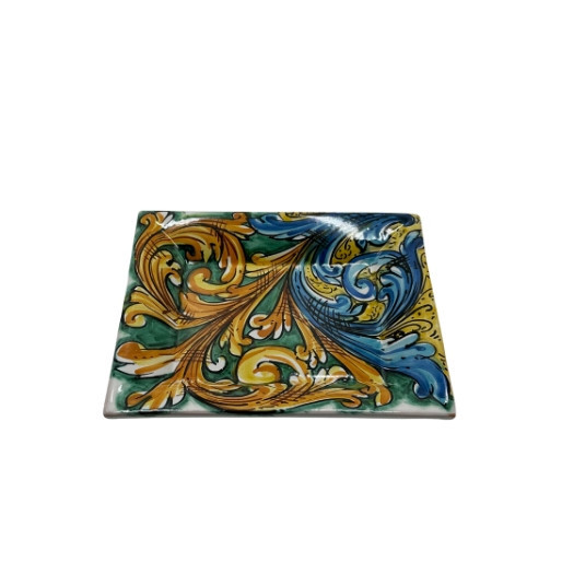 Svuotatasche in Ceramica di Caltagirone - Fabrizio Boria Ceramiche