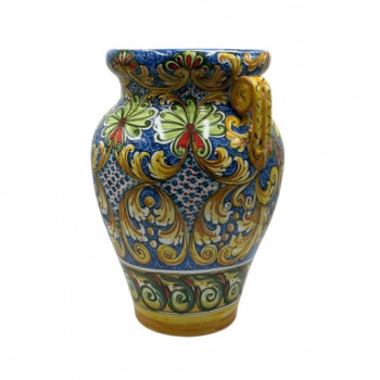 Portavaso in Ceramica di Caltagirone - Fabrizio Boria Ceramiche