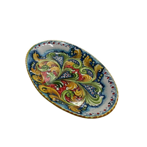 Piatto in Ceramica di Caltagirone - Fabrizio Boria Ceramiche