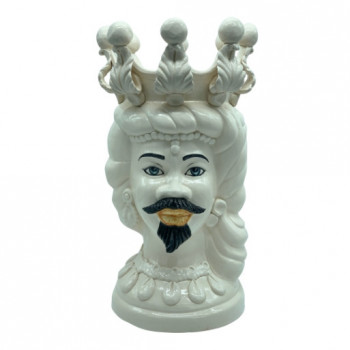 Testa di Moro in ceramica di Caltagirone - Ceramiche Fabrizio Boria