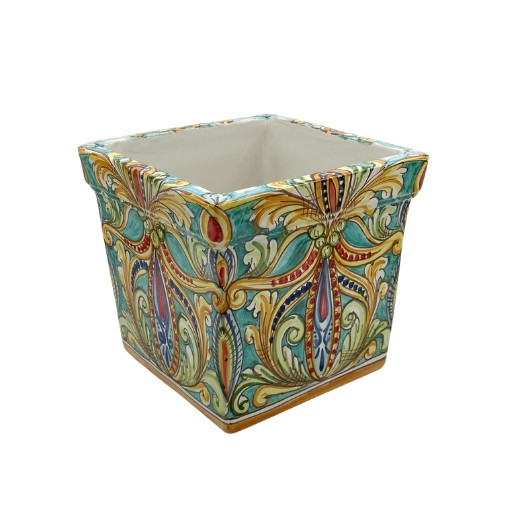 Portavaso in Ceramica di Caltagirone - Fabrizio Boria Ceramiche