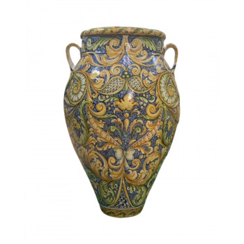 Vaso Giara  in Ceramica di Caltagirone - Fabrizio Boria Ceramiche
