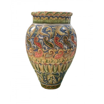 Vaso Giara  in Ceramica di Caltagirone - Fabrizio Boria Ceramiche