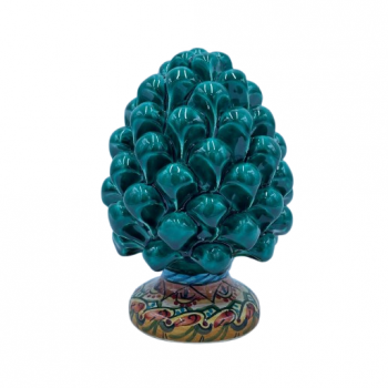 Pigna Verde in Ceramica di Caltagirone - Fabrizio Boria Ceramiche