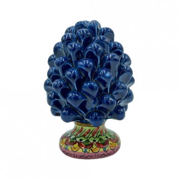Pigna Blu in Ceramica di Caltagirone - Fabrizio Boria Ceramiche