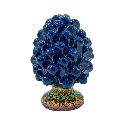 Pigna Blu in Ceramica di Caltagirone - Fabrizio Boria Ceramiche