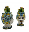 Testa di Moro in ceramica di Caltagirone - Ceramiche Fabrizio Boria