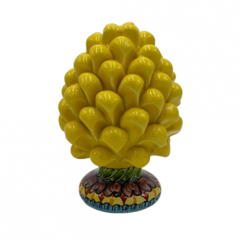 Pigna Gialla in Ceramica di Caltagirone - Fabrizio Boria Ceramiche