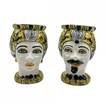 Testa di Moro in ceramica di Caltagirone - Ceramiche Fabrizio Boria