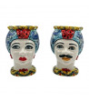 Testa di Moro in ceramica di Caltagirone - Ceramiche Fabrizio Boria