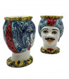 Testa di Moro in ceramica di Caltagirone - Ceramiche Fabrizio Boria