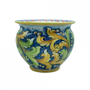 Portavaso in Ceramica di Caltagirone - Fabrizio Boria Ceramiche