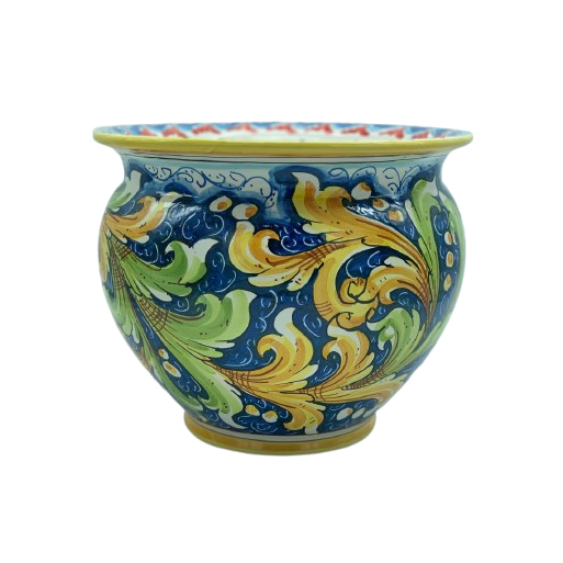 Portavaso in Ceramica di Caltagirone - Fabrizio Boria Ceramiche