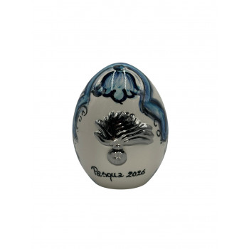 Uovo Pasquale Arma dei Carabinieri ed. 2026  Fiamma in Platino