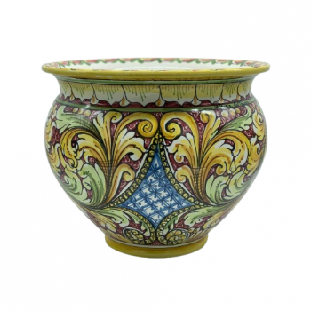 Portavaso in Ceramica di Caltagirone - Fabrizio Boria Ceramiche