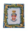 Svuotatasche in Ceramica di Caltagirone con Logo Arma dei Carabinieri