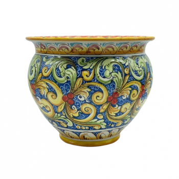 Portavaso in Ceramica di Caltagirone - Fabrizio Boria Ceramiche