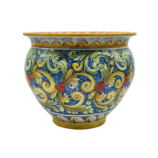 Portavaso in Ceramica di Caltagirone - Fabrizio Boria Ceramiche