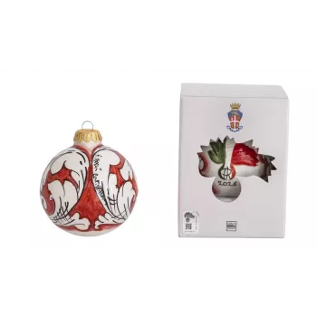 Palla di Natale e Profumatore Carabinieri 2026 | Ceramica Artigianale