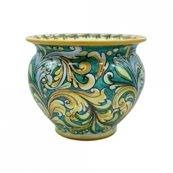 Portavaso in Ceramica di Caltagirone - Fabrizio Boria Ceramiche
