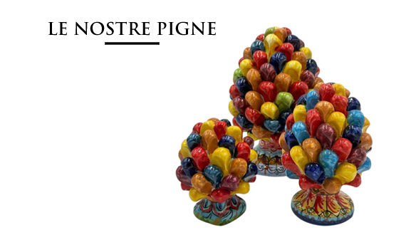 Pigne in Ceramica di Caltagirone